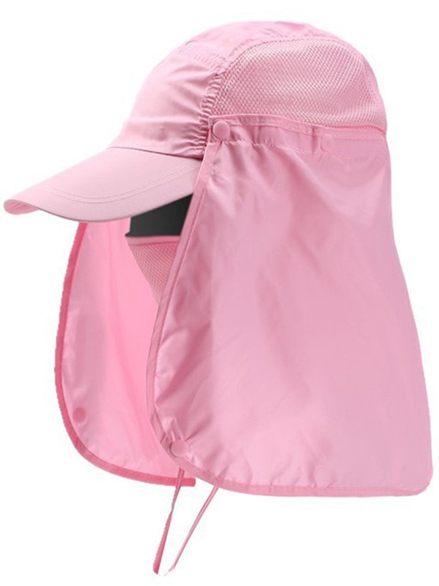 Women & Men Outdoor Sun Hat UV Protection Fishing Hiking Caps with Face Neck Flap Cover UPF 50+